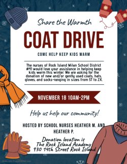 Coat Drive Flyer