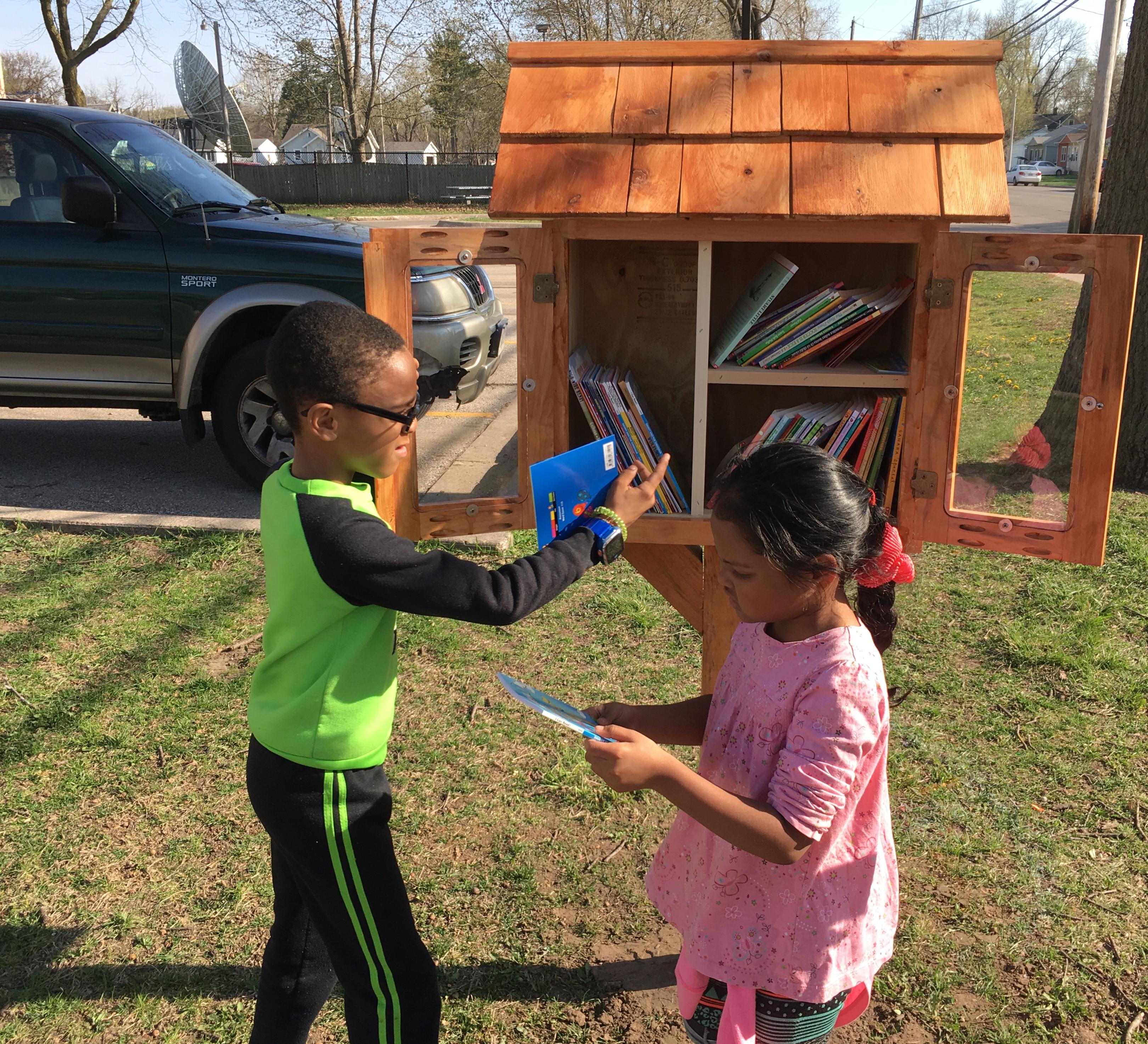 Little Free Library at Frances Willard