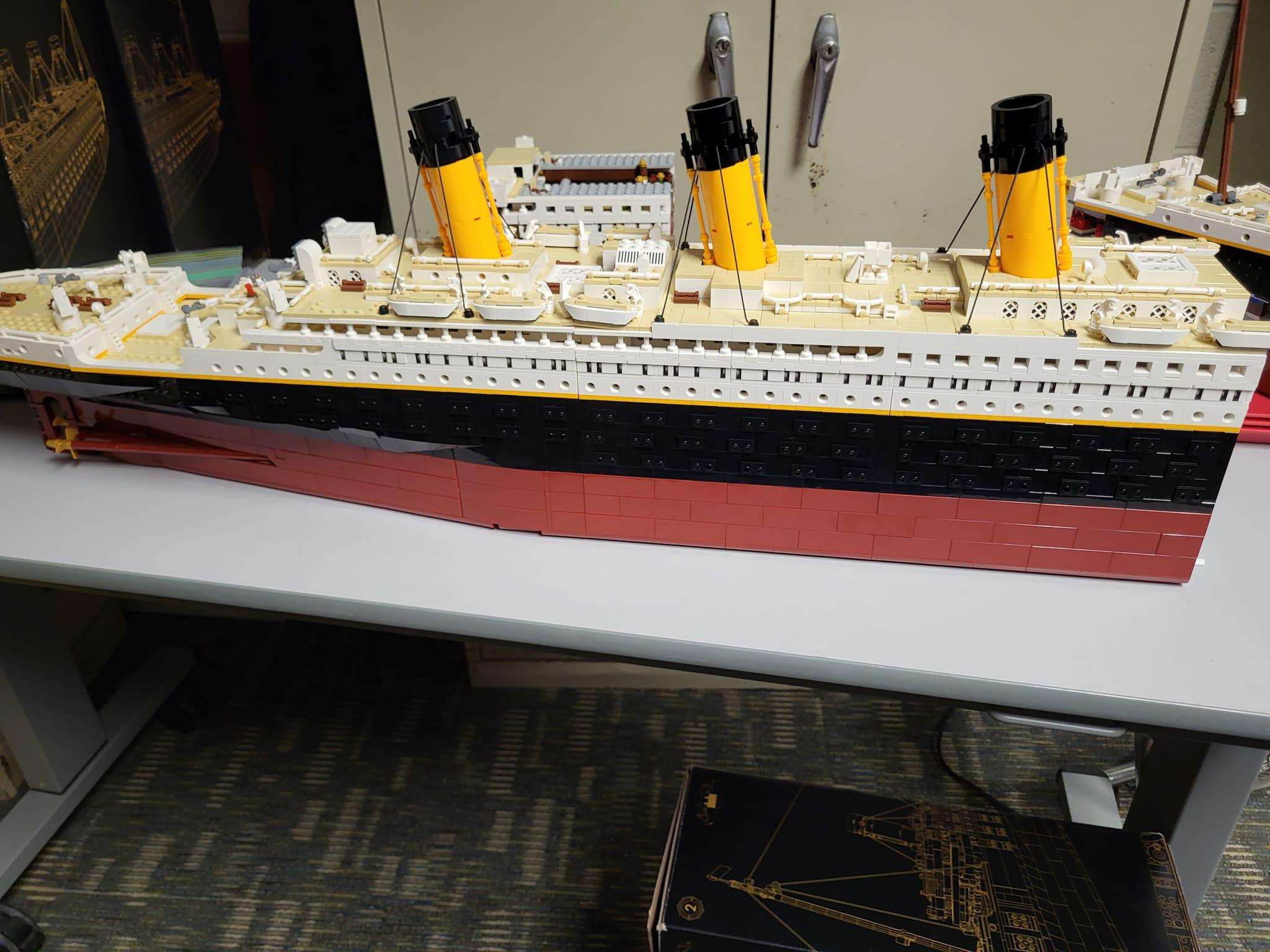 lego titanic ship