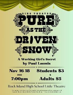 RIHS Fall Play Flyer